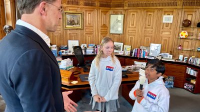 Vragen stellen aan Rutte